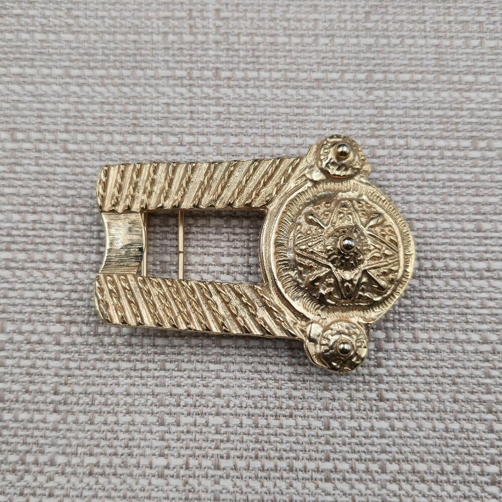 Ceremonial Officer Style Belt Buckle B1080